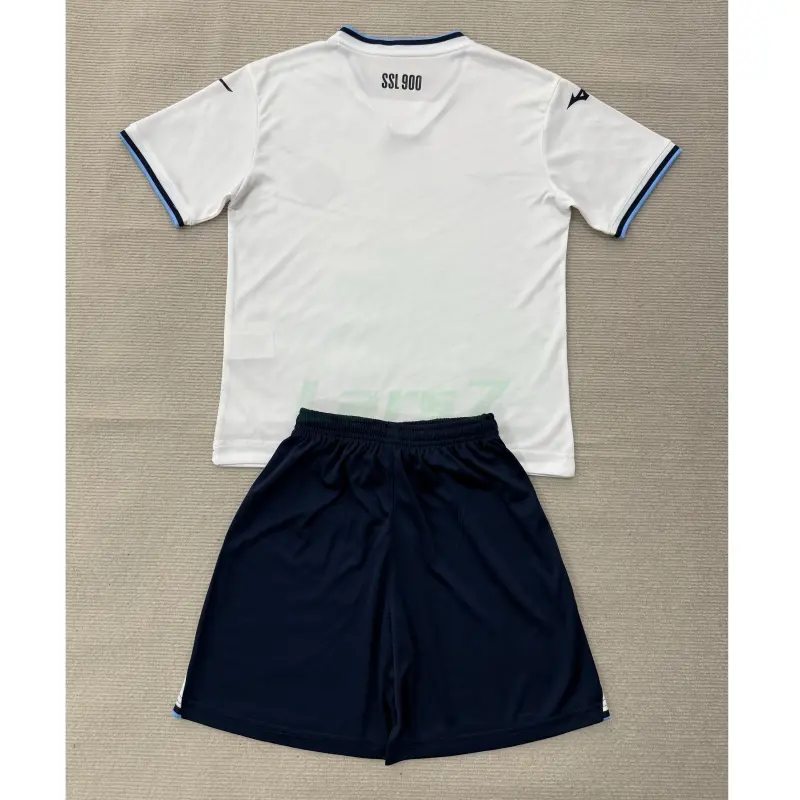 Camiseta Lazio 2ª Equipación 2026/2027 Blanco Niño Kit