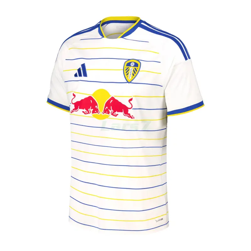 Camiseta Leeds United 1ª Equipación 2026/2027 Blanco/Amarillo/Azul