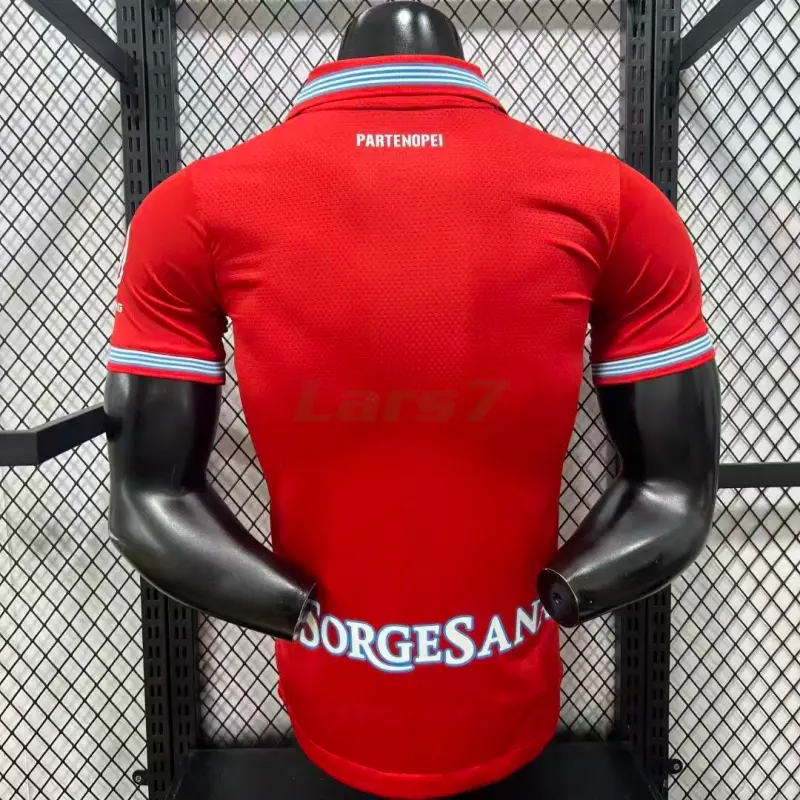 Camiseta Napoli 3ª Equipación 2026/2027 Rojo (EDICIÓN JUGADOR)