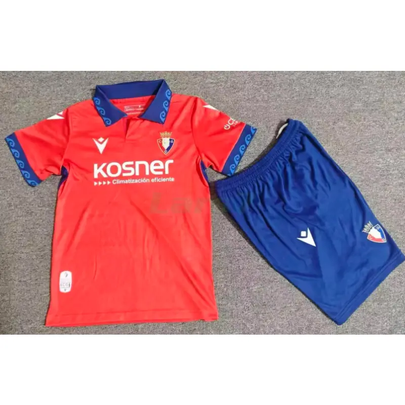 Camiseta Osasuna 1ª Equipación 2026/2027 Rojo Niño Kit
