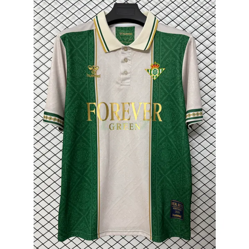 Camiseta Real Betis 2026/2027 Eleven Archive Retro Verde/Blanco