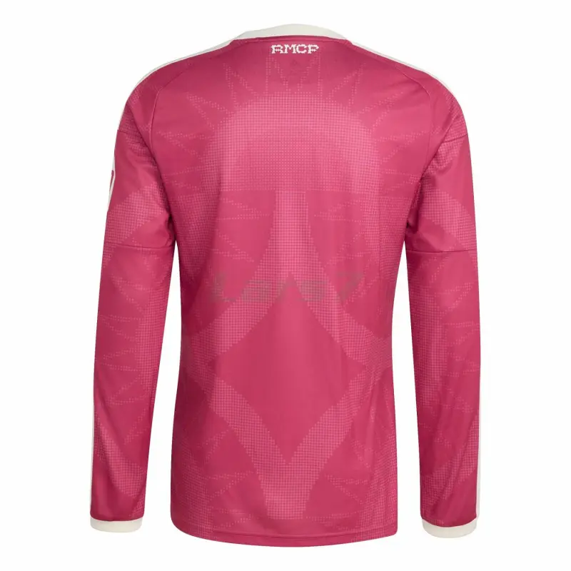 Camiseta Real Madrid 3ª Equipación 2026/2027 ML Rosa con Parche HP