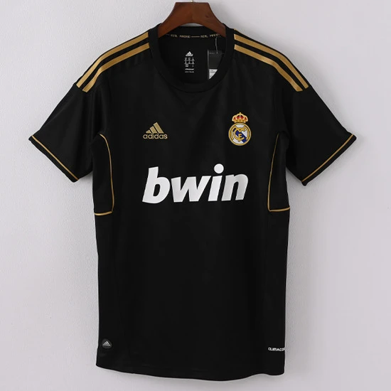 Camiseta Real Madrid 2ª Equipación Retro 2011/12 Negro