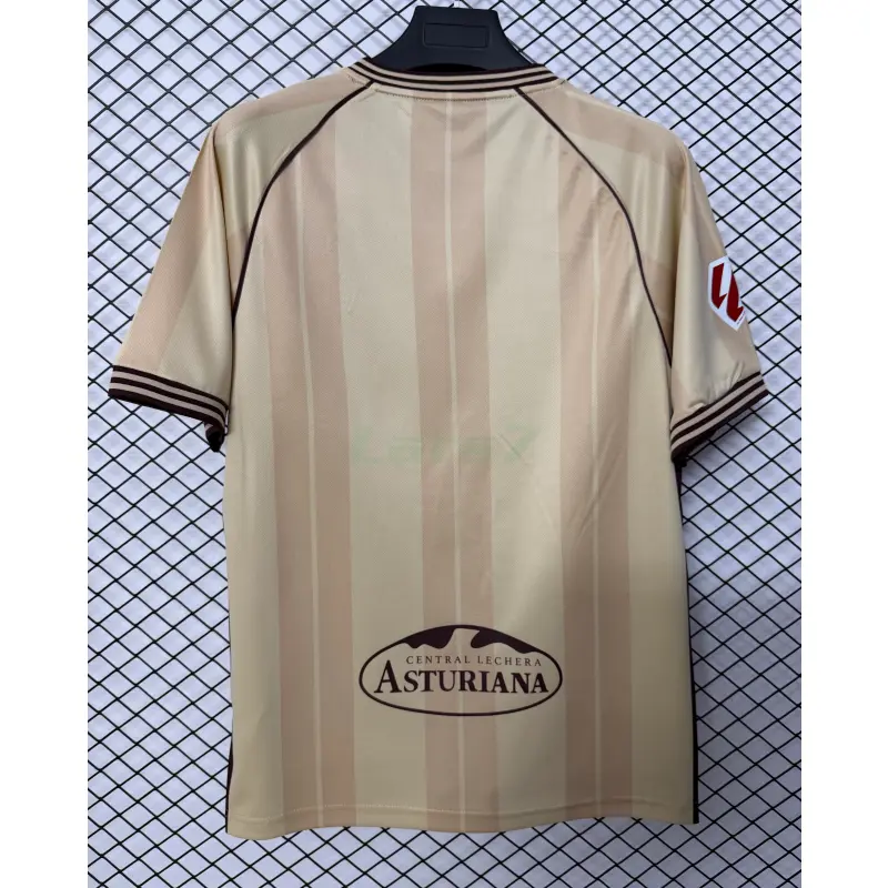 Camiseta Sporting de Gijón 3ª Equipación 2026/2027 Marrón con Parche La Liga