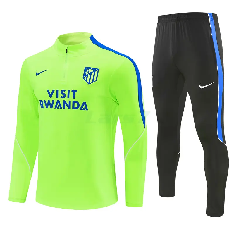 Sudadera De Entrenamiento Atlético de Madrid 2026/2027 Kit Verde Fluorescente