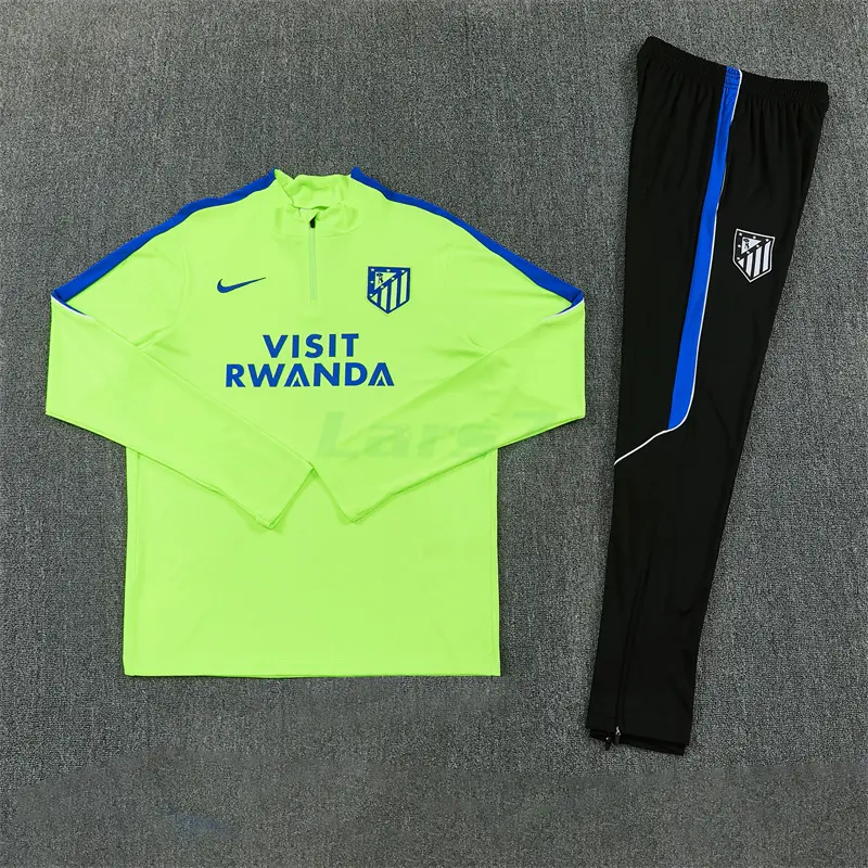 Sudadera De Entrenamiento Atlético de Madrid 2026/2027 Kit Verde Fluorescente
