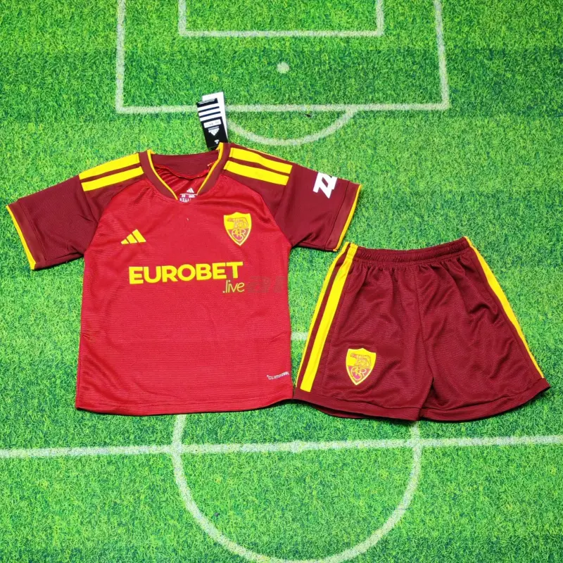 Camiseta AS Roma 1ª Equipación 2026/2027 Rojo Niño Kit