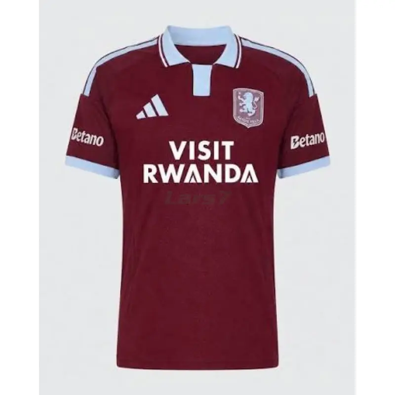 Camiseta Aston Villa 1ª Equipación 2026/2027 Borgoña con Publicidad