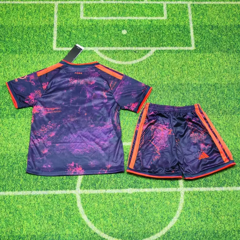 Camiseta Bayern Múnich 3ª Equipación 2026/2027 Morado Niño Kit