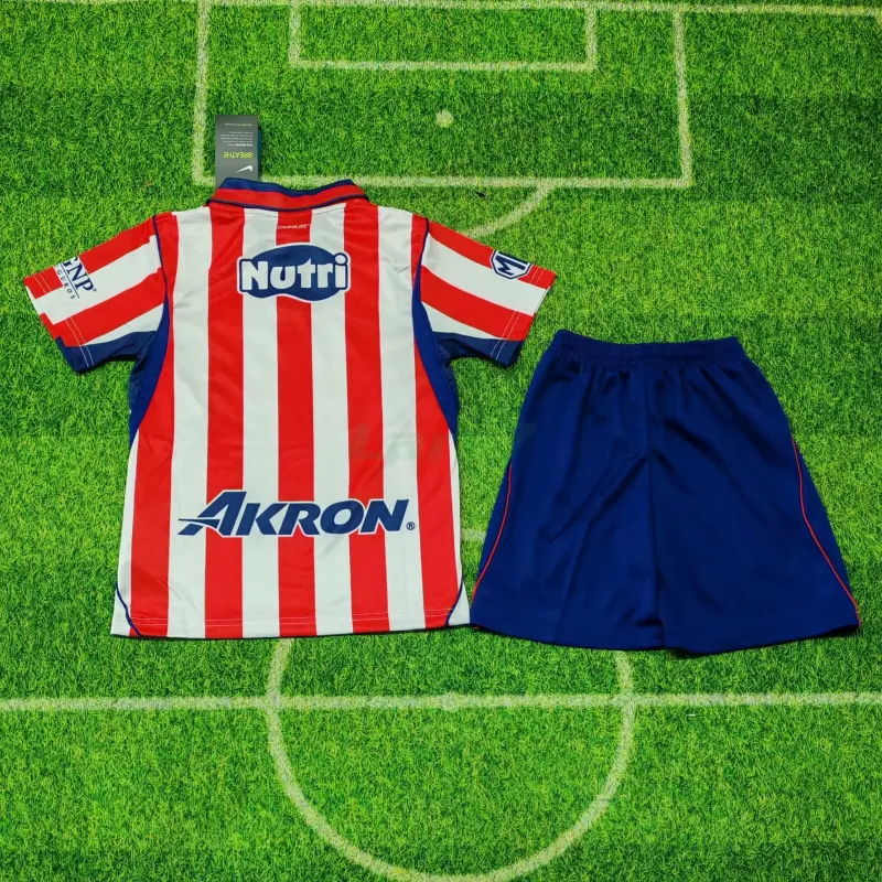 Camiseta Chivas 1ª Equipación 2026/2027 Rojo/Blanco Niño Kit