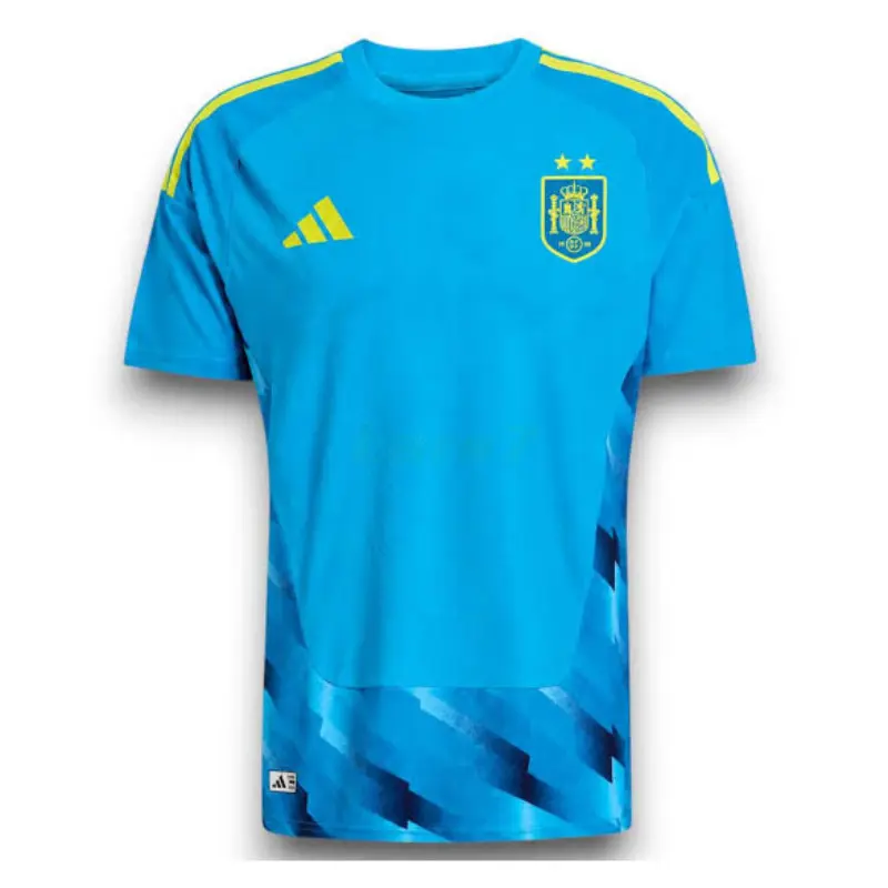 Camiseta de Portero España 1ª Equipación Mundial 2026 Azul 2 Estrellas
