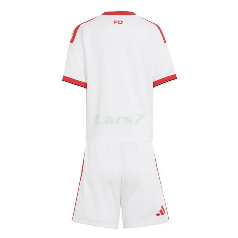 Camiseta FC Köln 1ª Equipación 2026/2027 Blanco/Rojo Niño Kit