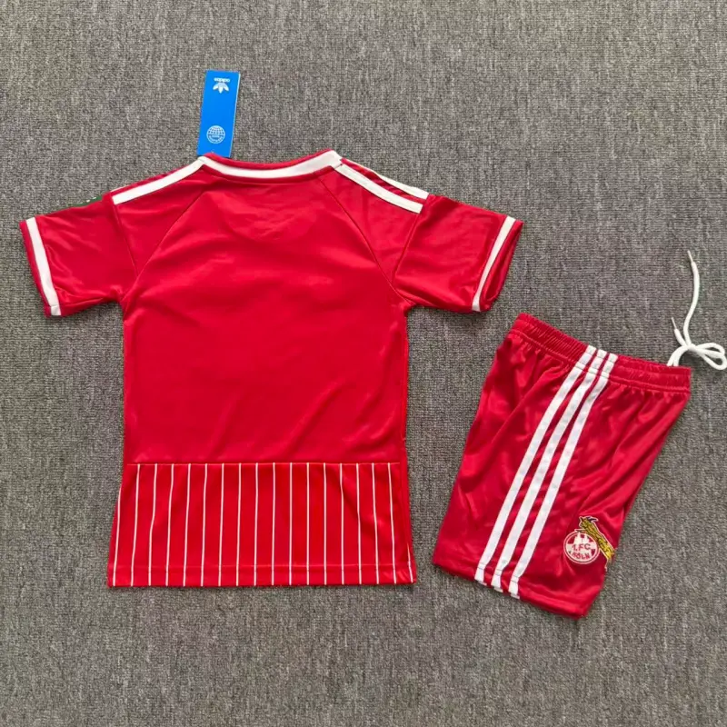 Camiseta FC Köln 2ª Equipación 2026/2027 Rojo Niño Kit