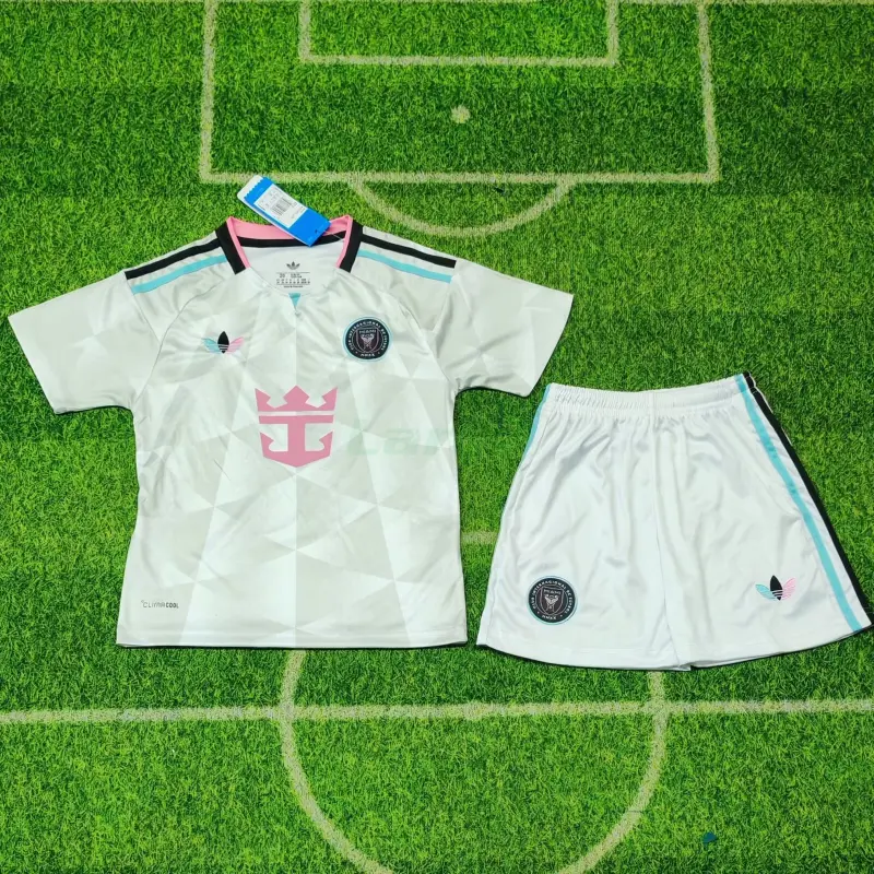 Camiseta Inter Miami 3ª Equipación 2026/2027 Blanco Niño Kit