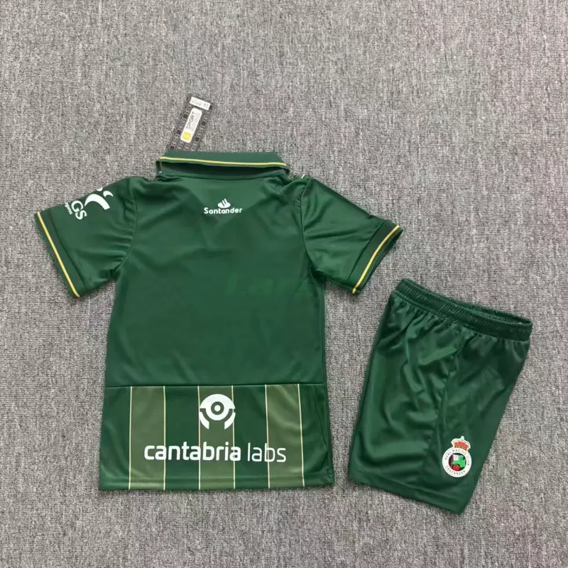 Camiseta Racing de Santander 2ª Equipación 2026/2027 Verde Oscuro Niño Kit