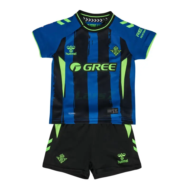 Camiseta Real Betis 3ª Equipación 2026/2027 Azul/Negro Niño Kit