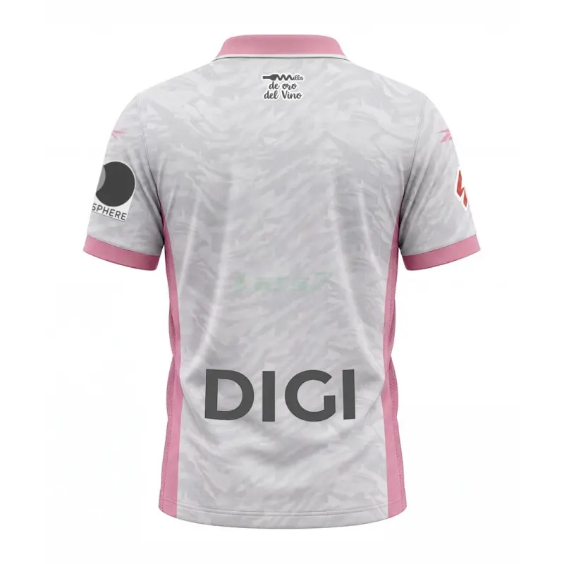 Camiseta Real Valladolid 3ª Equipación 2026/2027 Gris/Rosa con Parche La Liga
