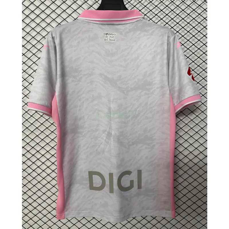 Camiseta Real Valladolid 3ª Equipación 2026/2027 Gris/Rosa con Parche La Liga