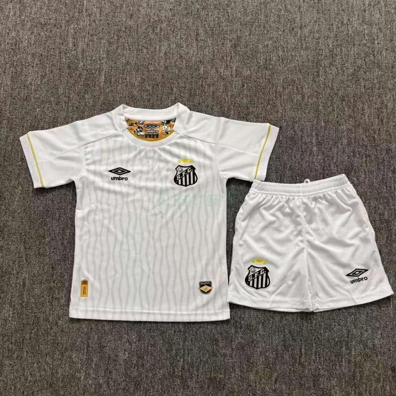 Camiseta Santos FC 1ª Equipación 2026/2027 Blanco Niño Kit