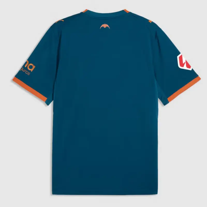 Camiseta Valencia 2ª Equipación 2026/2027 Azul con Parche La Liga