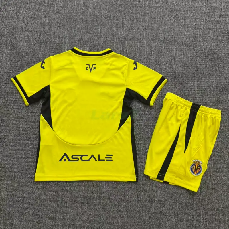 Camiseta Villarreal 1ª Equipación 2026/2027 Amarillo Niño Kit