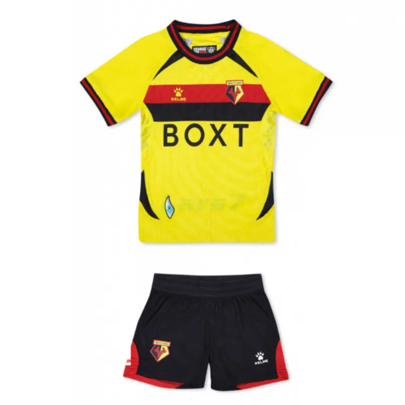 Camiseta Watford 1ª Equipación 2026/2027 Amarillo Niño Kit