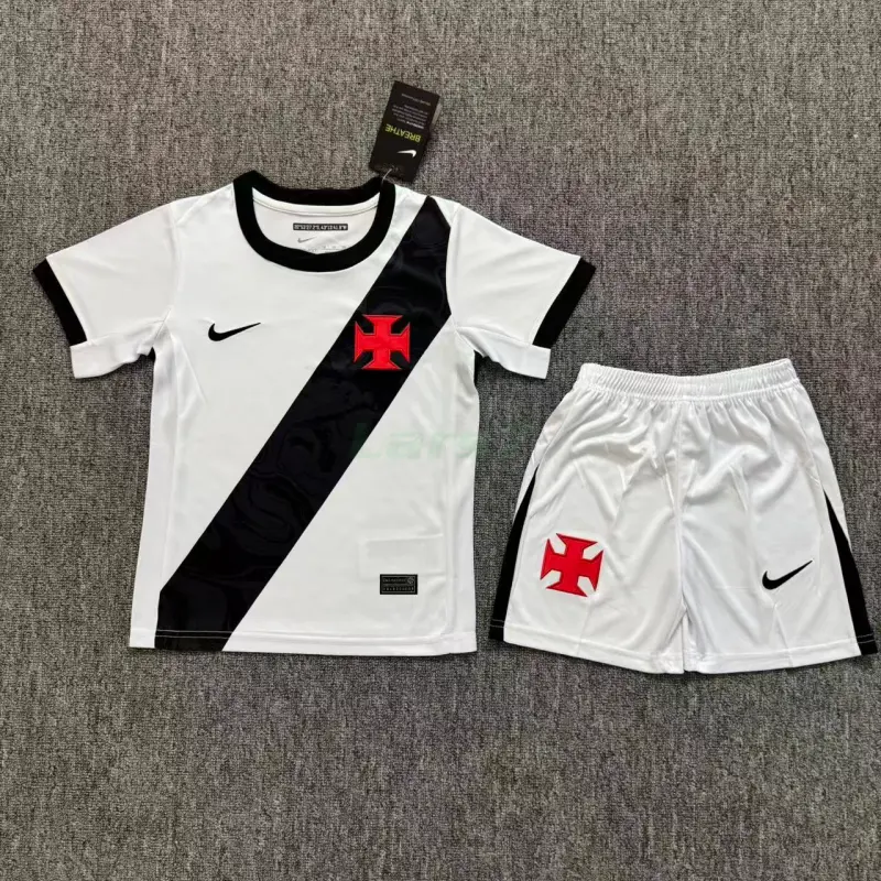 Camiseta Vasco da Gama 2ª Equipación 2026/2027 Blanco Niño Kit