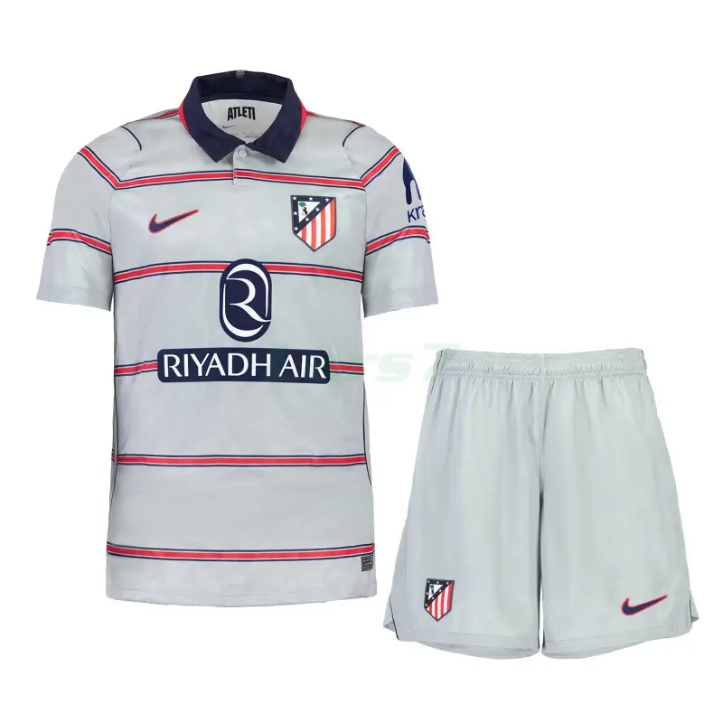 Camiseta Atlético de Madrid 3ª Equipación 2026/2027 Gris Niño Kit