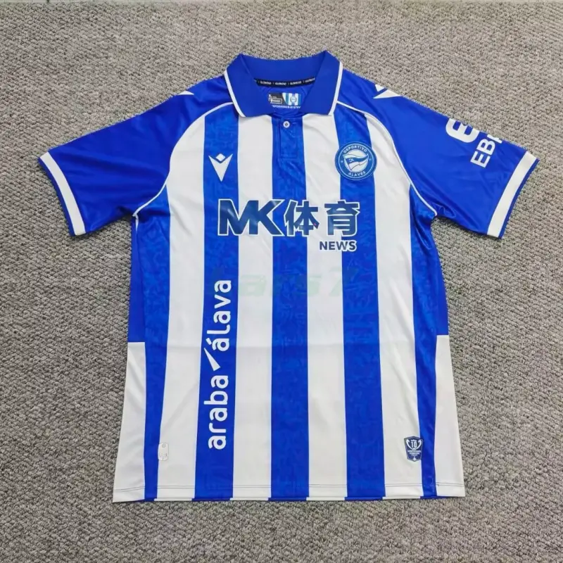 Camiseta Alavés 1ª Equipación 2026/2027 Azul/Blanco