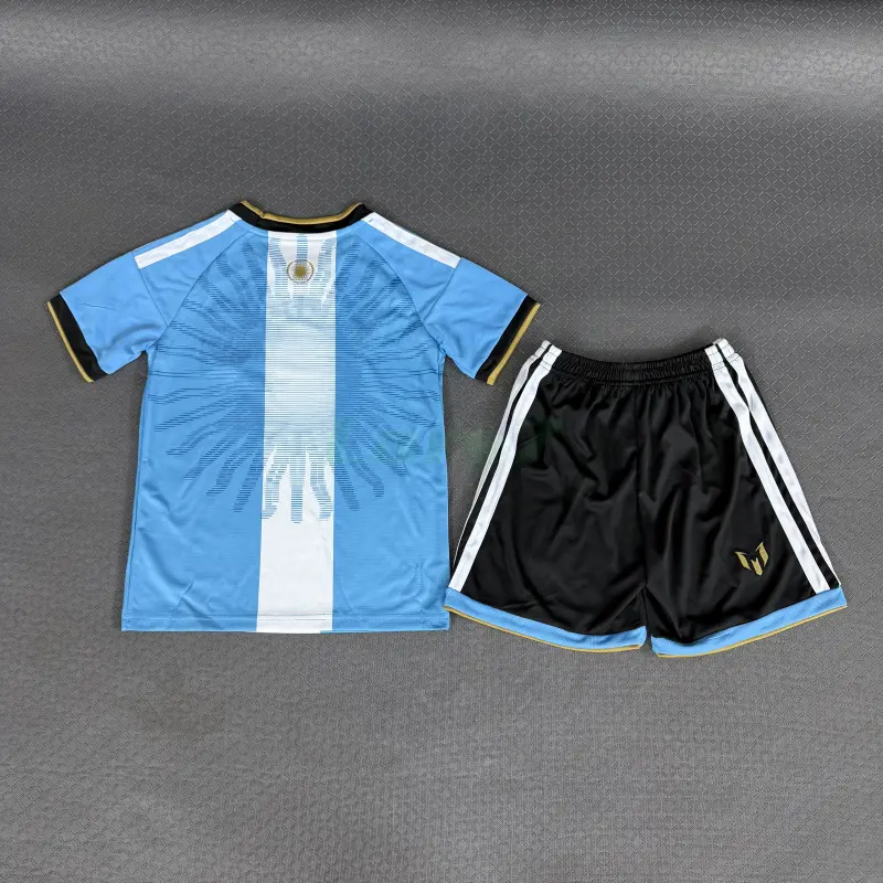 Camiseta Argentina 2026 Messi Edición Despedida Niño Kit