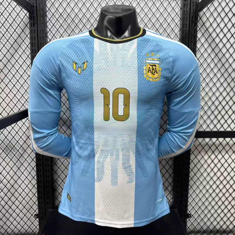 Camiseta MESSI 10 Argentina 2026 Edición Despedida ML (EDICIÓN JUGADOR)