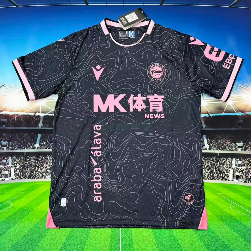 Camiseta Alavés 2ª Equipación 2026/2027 Negro