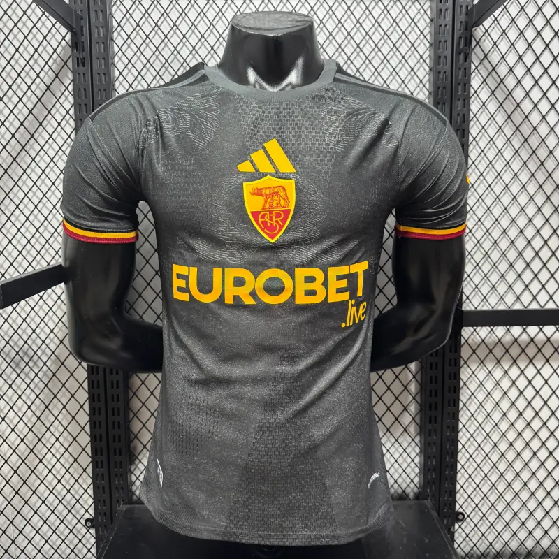 Camiseta AS Roma 3ª Equipación 2026/2027 Negro (EDICIÓN JUGADOR)