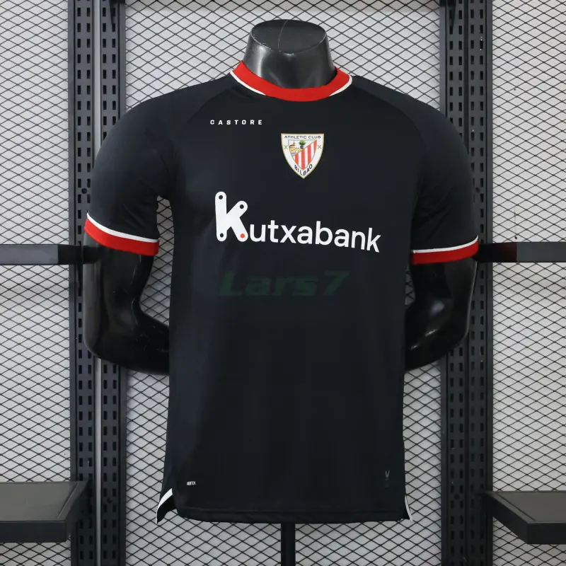 Camiseta Athletic de Bilbao 2ª Equipación 2026/2027 Negro (EDICIÓN JUGADOR)