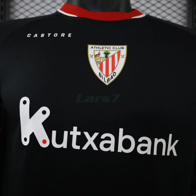Camiseta Athletic de Bilbao 2ª Equipación 2026/2027 Negro (EDICIÓN JUGADOR)