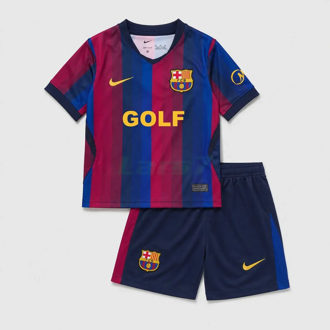Camiseta Barcelona x Spotify x Golf Wang 1ª Equipación 2026/2027 Niño Kit