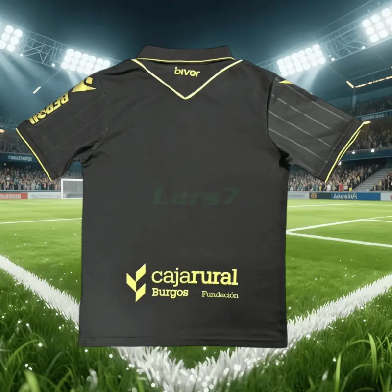 Camiseta Burgos CF 2ª Equipación 2026/2027 Negro