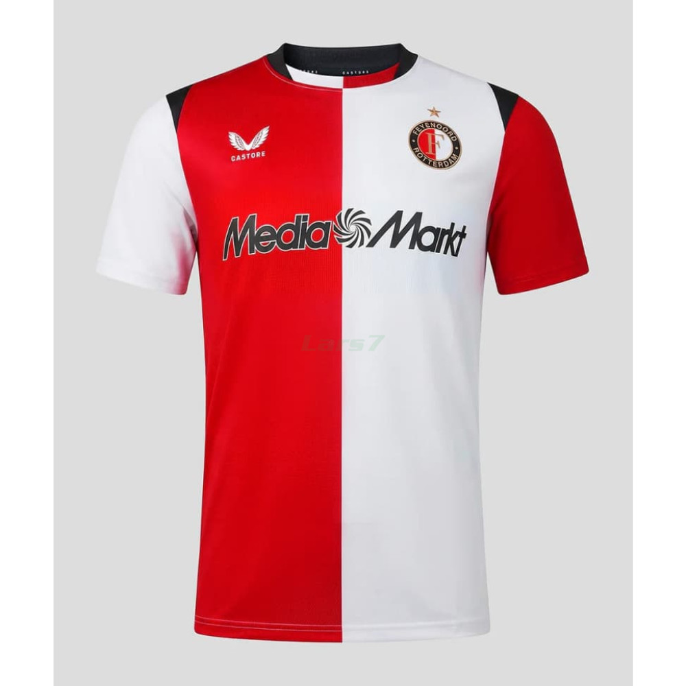 Camiseta Feyenoord 1ª Equipación 2026/2027 Rojo/Blanco