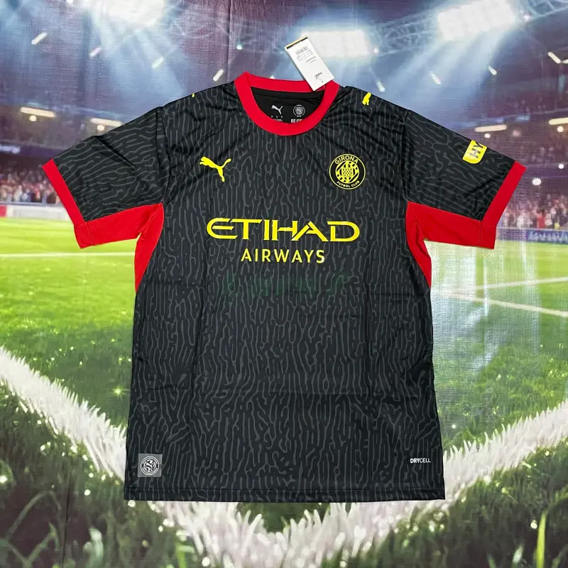 Camiseta Girona 2ª Equipación 2026/2027 Negro