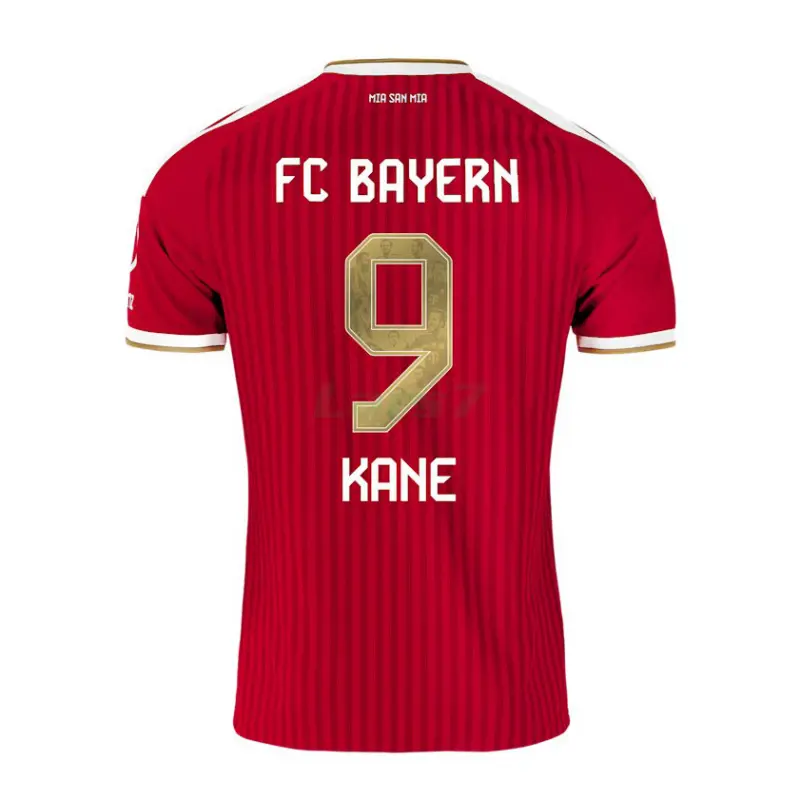 Camiseta KANE 9 Bayern Múnich 1ª Equipación 2026/2027 Rojo Balón de Oro