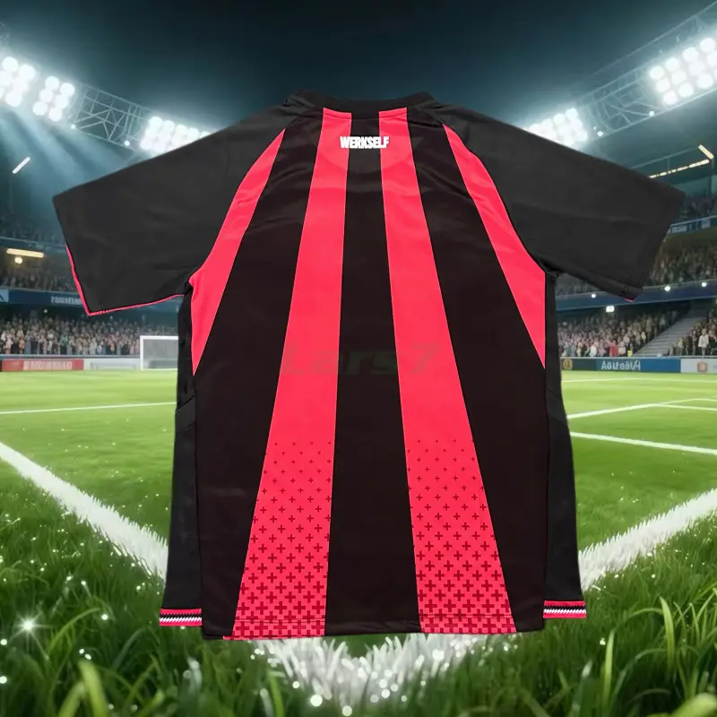 Camiseta Leverkusen 1ª Equipación 2026/2027 Rojo/Negro