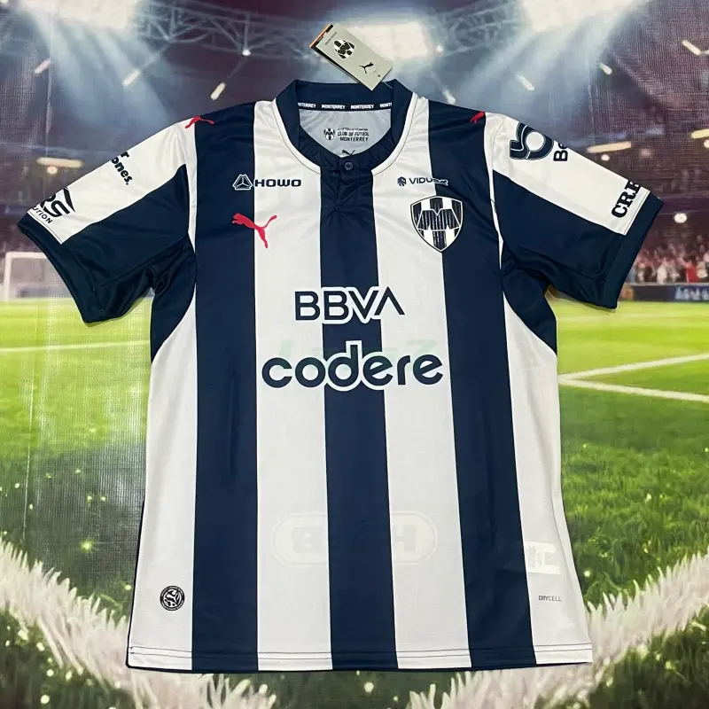 Camiseta Monterrey 1ª Equipación 2026/2027 Azul Marino/Blanco