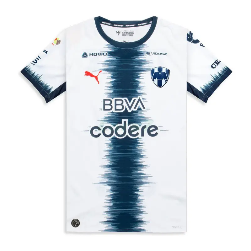 Camiseta Monterrey 2ª Equipación 2026/2027 Blanco/Azul Marino
