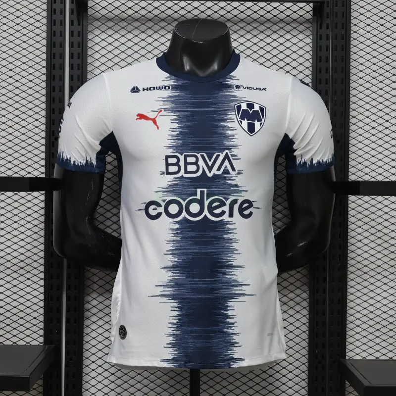 Camiseta Monterrey 2ª Equipación 2026/2027 Blanco/Azul Marino (EDICIÓN JUGADOR)