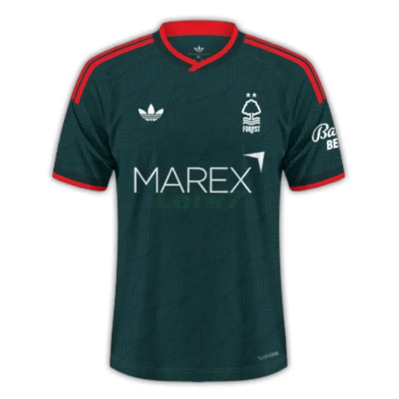 Camiseta Nottingham Forest 2ª Equipación 2026/2027 Verde Oscuro