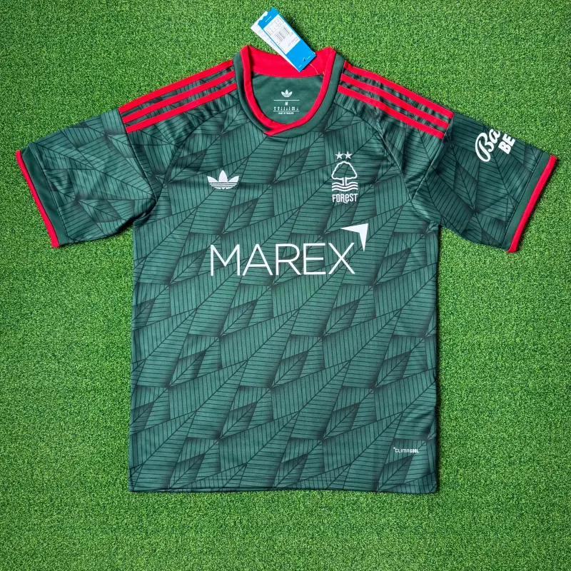 Camiseta Nottingham Forest 2ª Equipación 2026/2027 Verde Oscuro