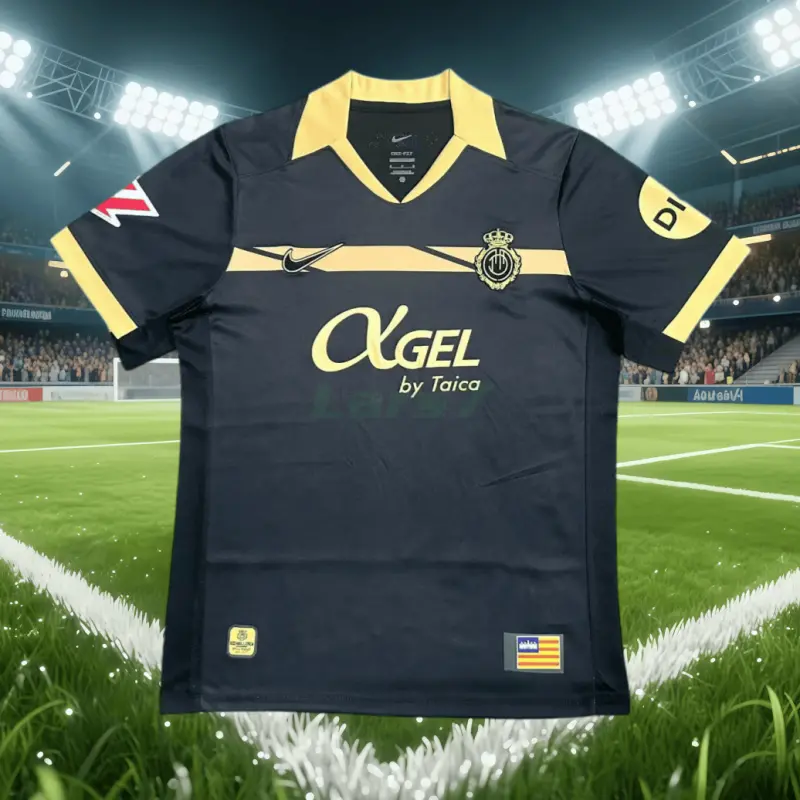 Camiseta RCD Mallorca 2ª Equipación 2026/2027 Negro con Parche La Liga