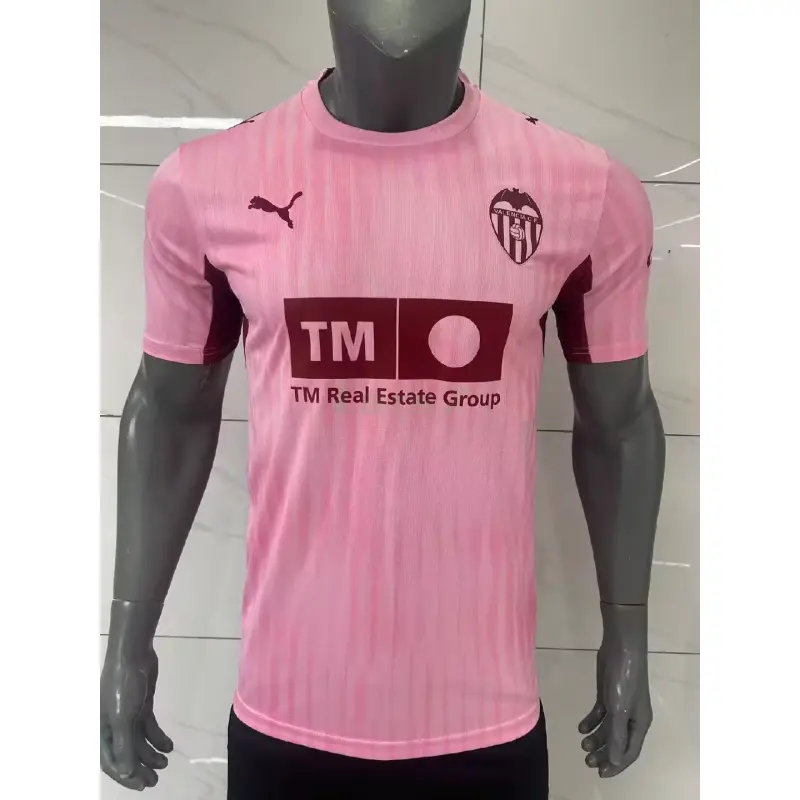 Camiseta Valencia 3ª Equipación 2026/2027 Rosa (EDICIÓN JUGADOR)