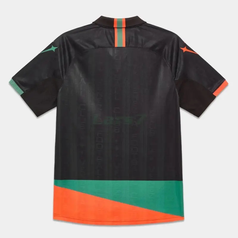 Camiseta Venezia FC 1ª Equipación 2026/2027 Negro/Naranja/Verde