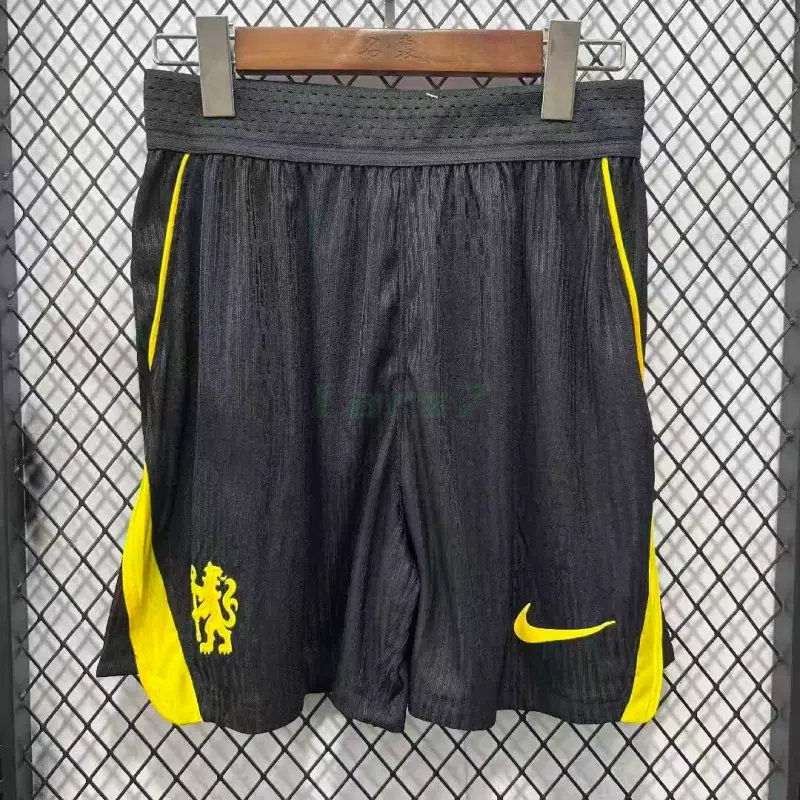 Pantalón Corto Chelsea 2ª Equipación 2026/2027 Negro (EDICIÓN JUGADOR)
